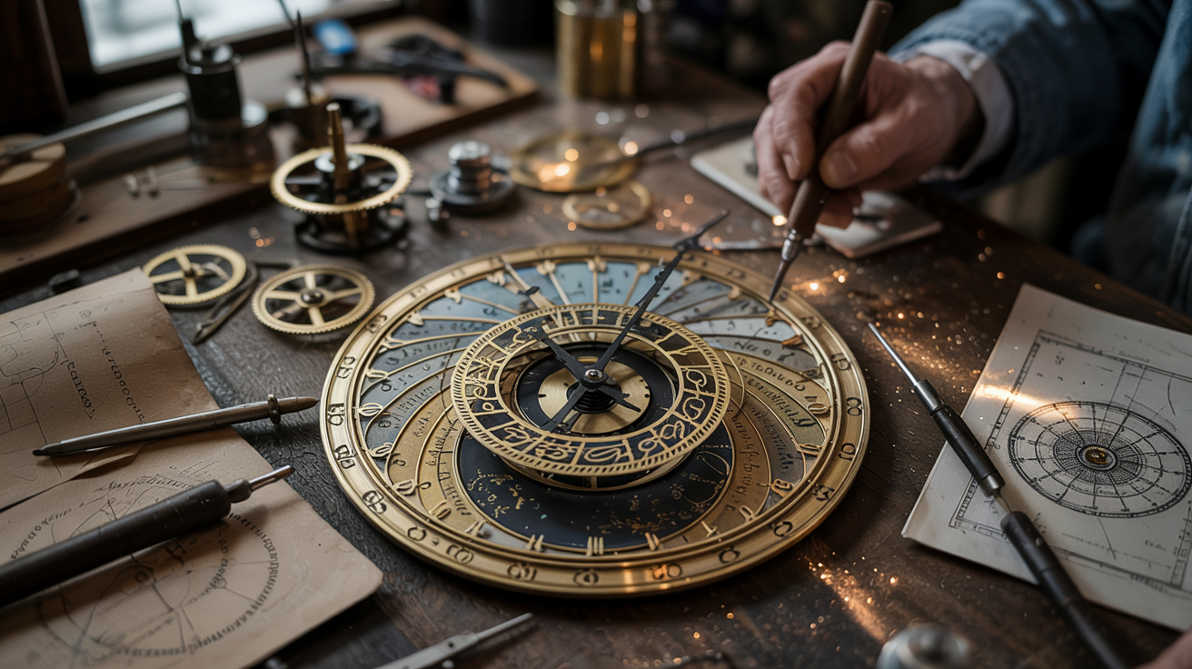 Clockwork Sundial