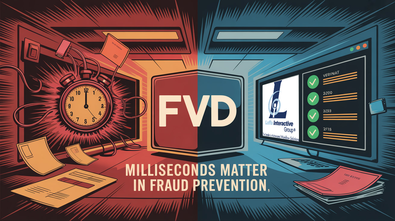 Milliseconds matter in LOFF fraud prevention