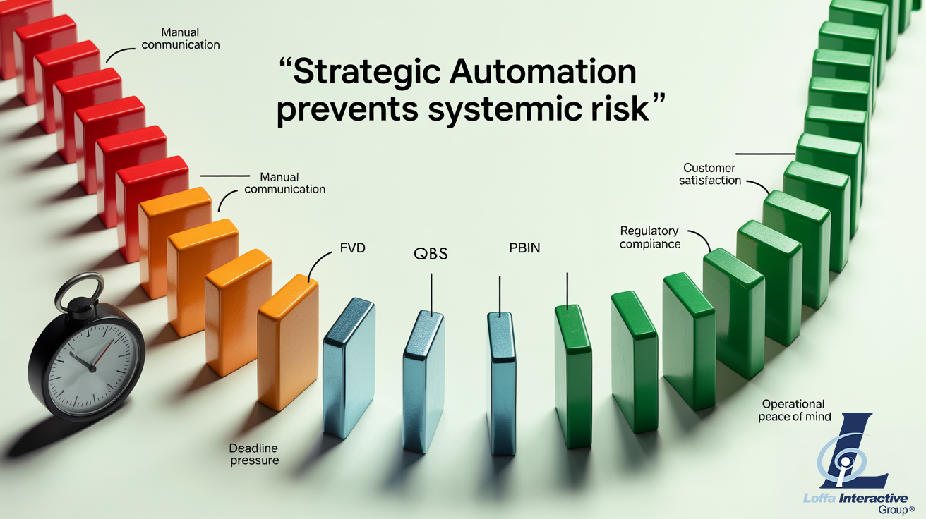 Strategic automation prevents system risk