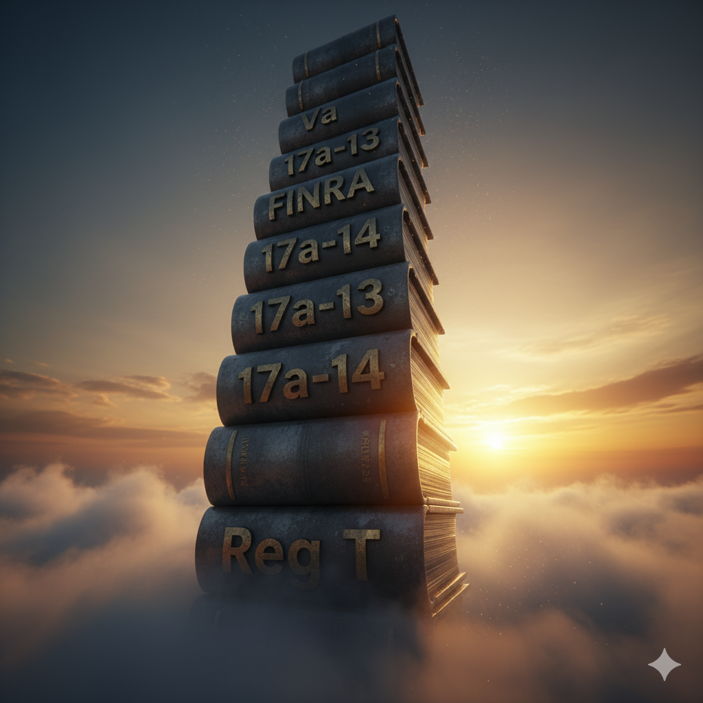 Stack of SEC Regulations