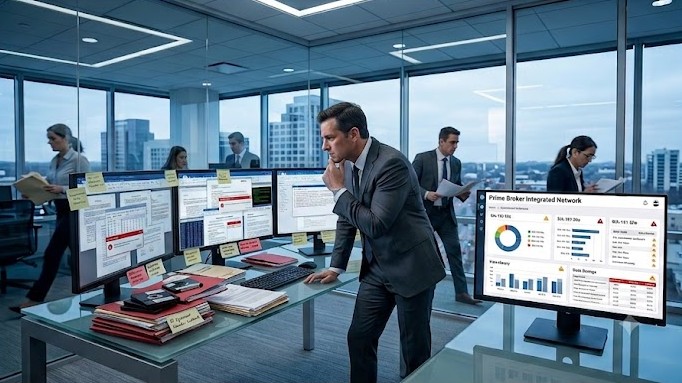 Fragmented prime brokerage agreement records across shared drives and email