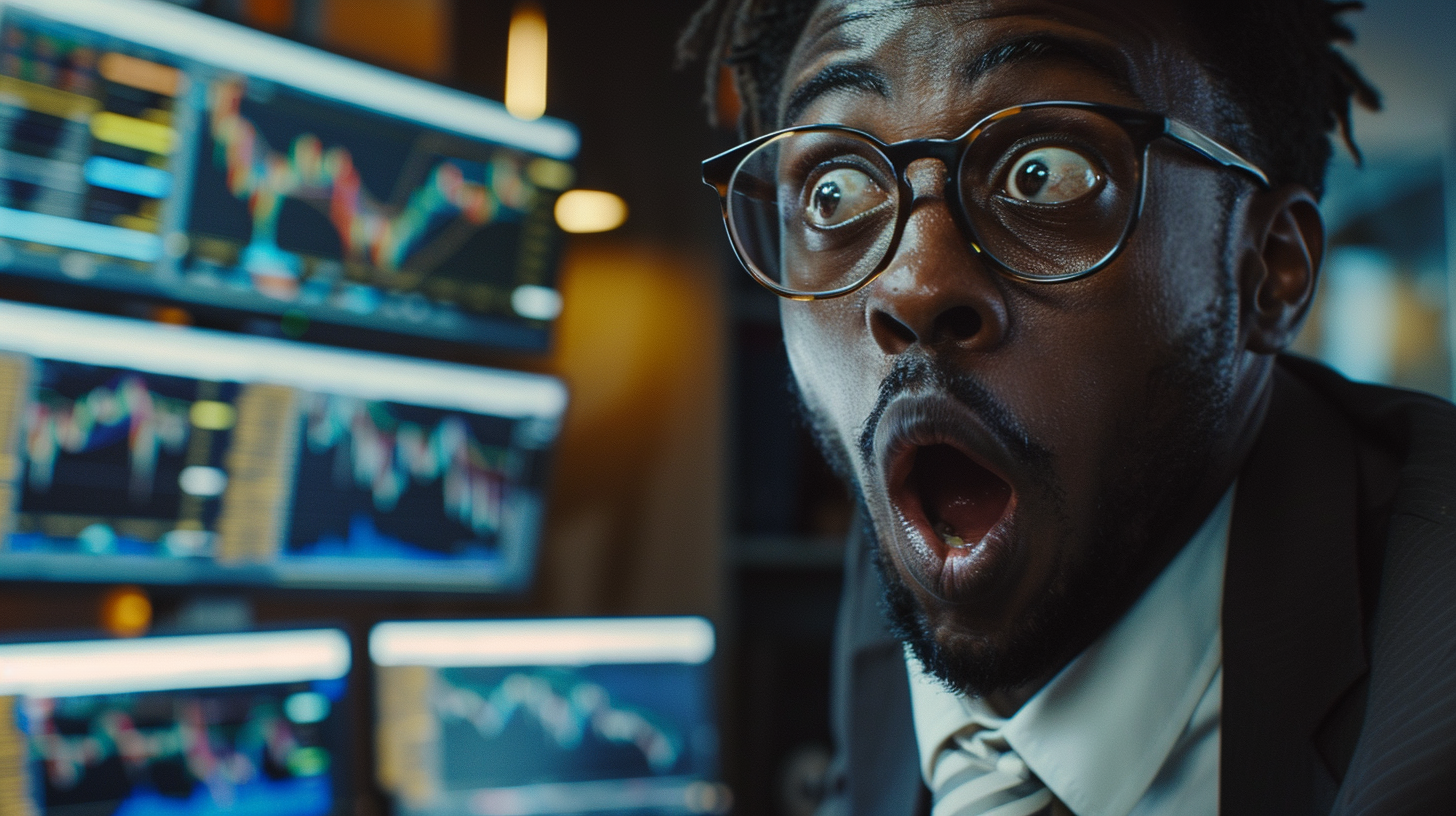 Shocked Broker