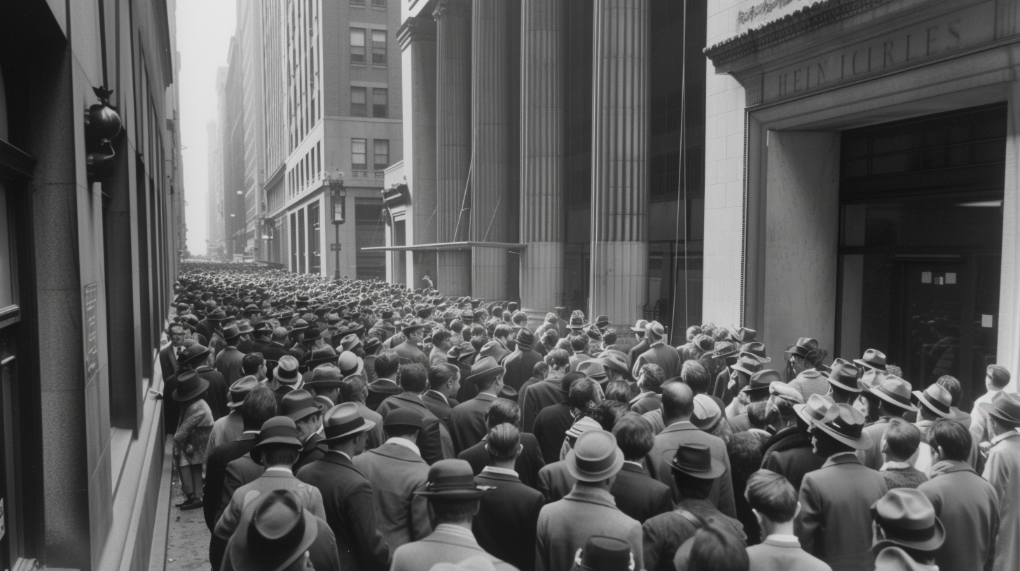 WWII era saw a boom in financial markets